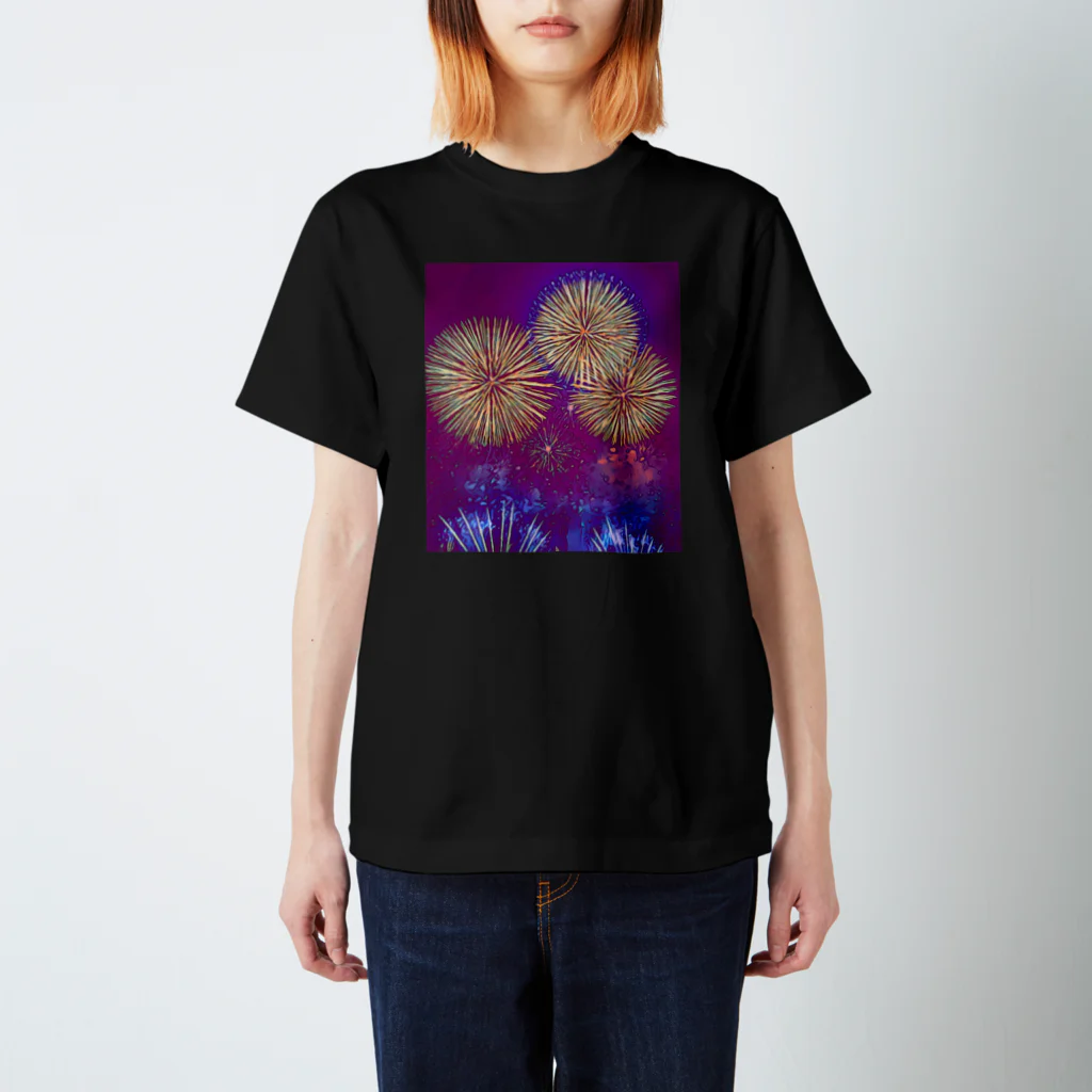 T3.（ティースリー）の花火シリーズ スタンダードTシャツ