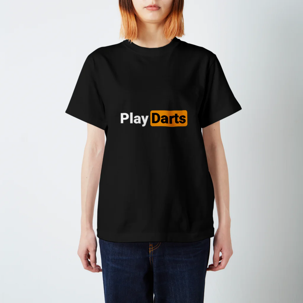 Japaneseguytv Online StoreのPlay Darts T-Shirt スタンダードTシャツ