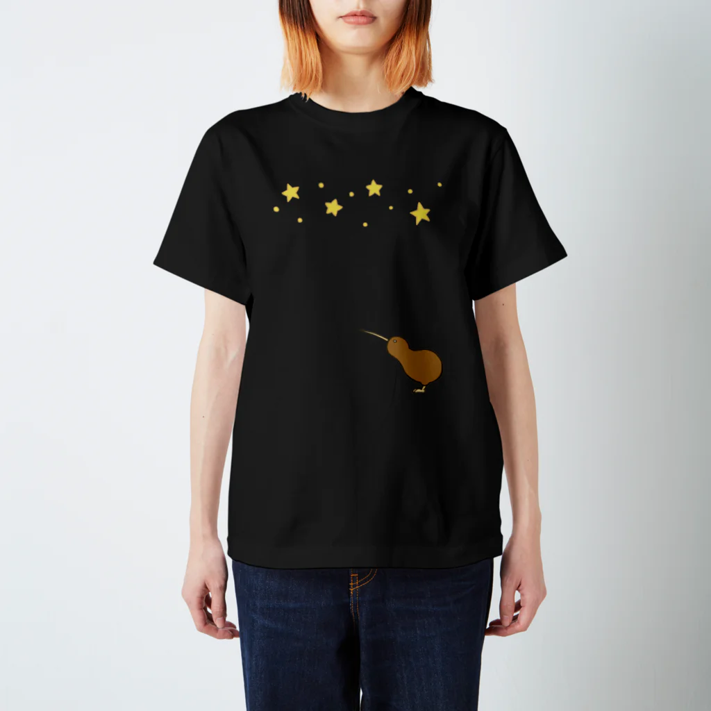 真佐屋の星とキーウィ スタンダードTシャツ