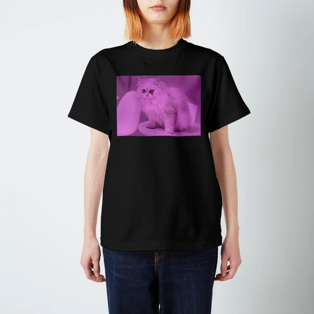 BU56$EKAIのmellow meow Regular Fit T-Shirt