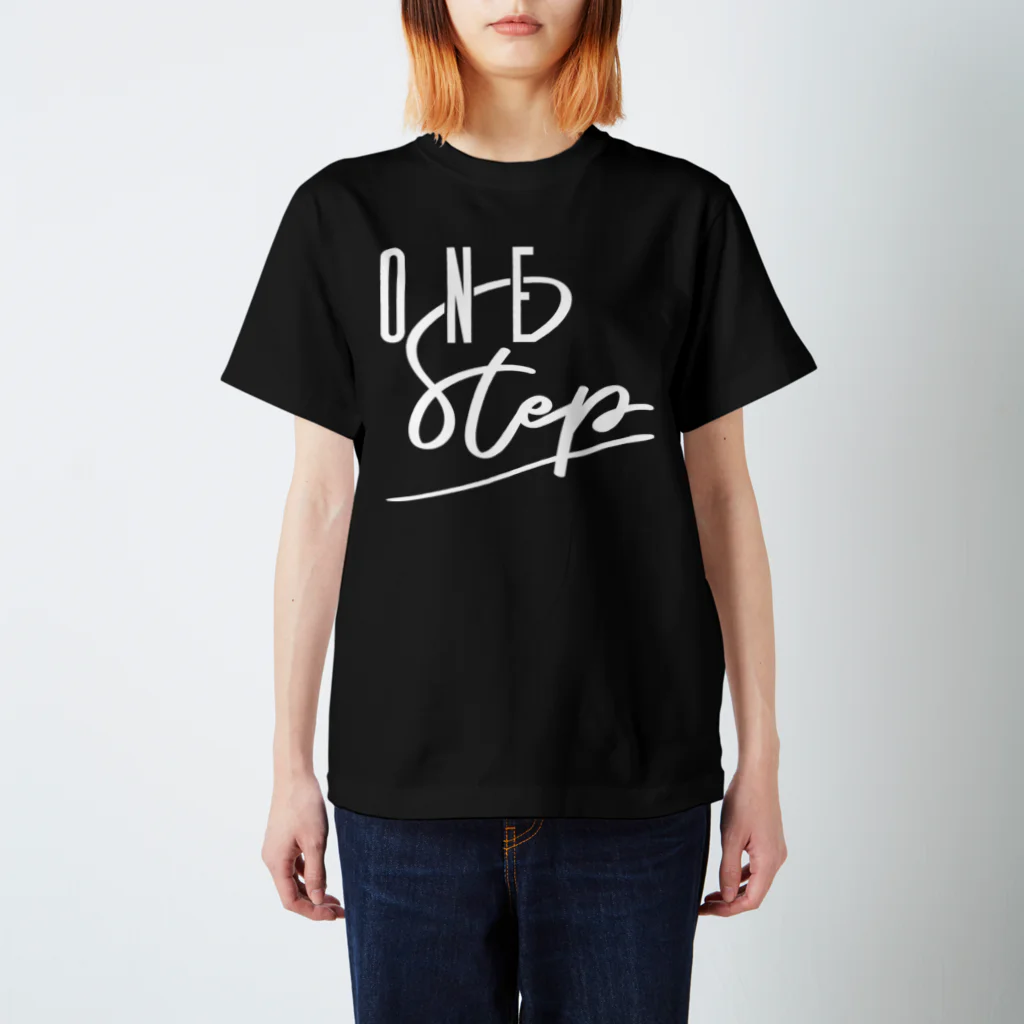One.StepのOne.Step Tシャツ（ロゴ白） スタンダードTシャツ