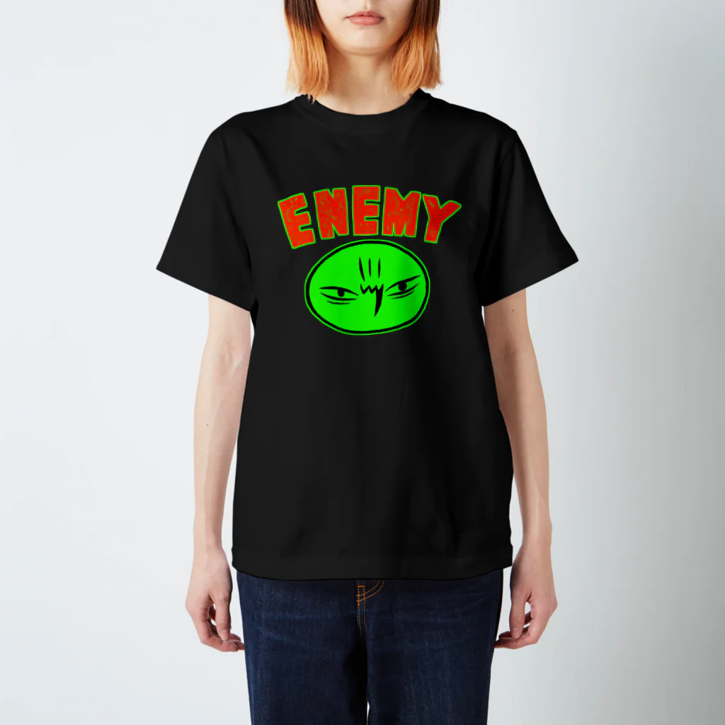 カメントツの銭ゲバショップのカメントツエネミーGreen スタンダードTシャツ