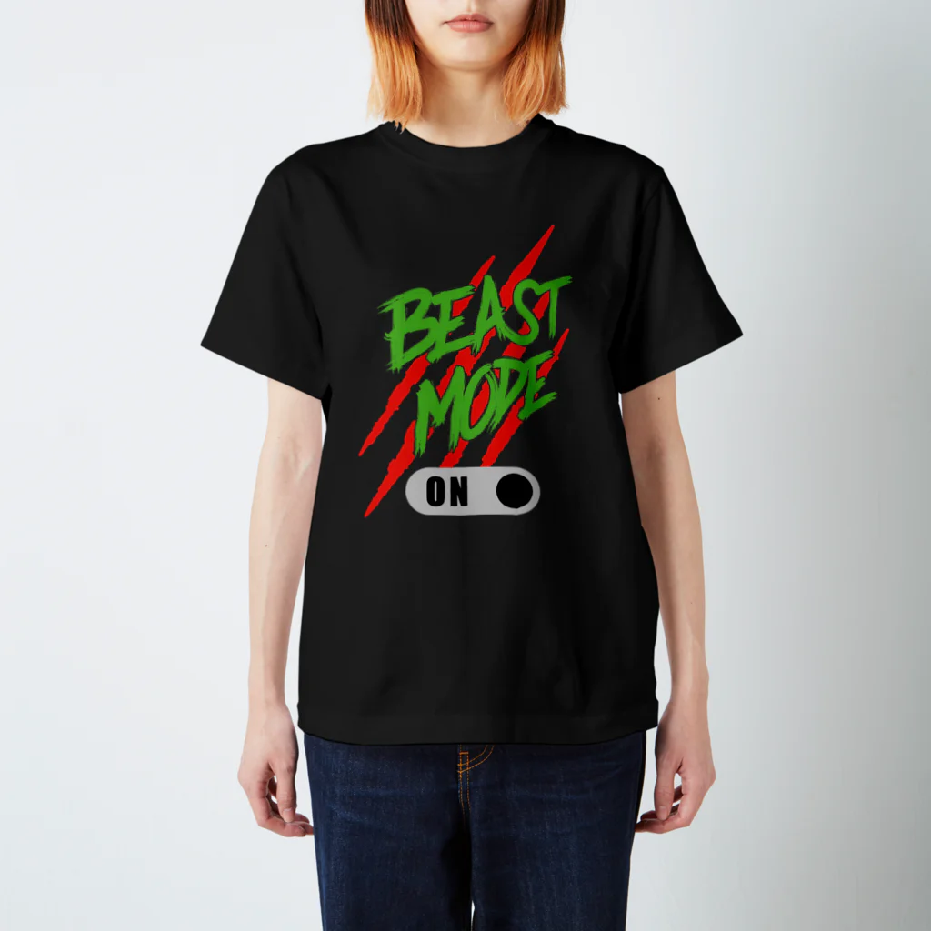 【仮想通貨】ADKグッズ専門店 のBEAST MODE ON 04 Regular Fit T-Shirt