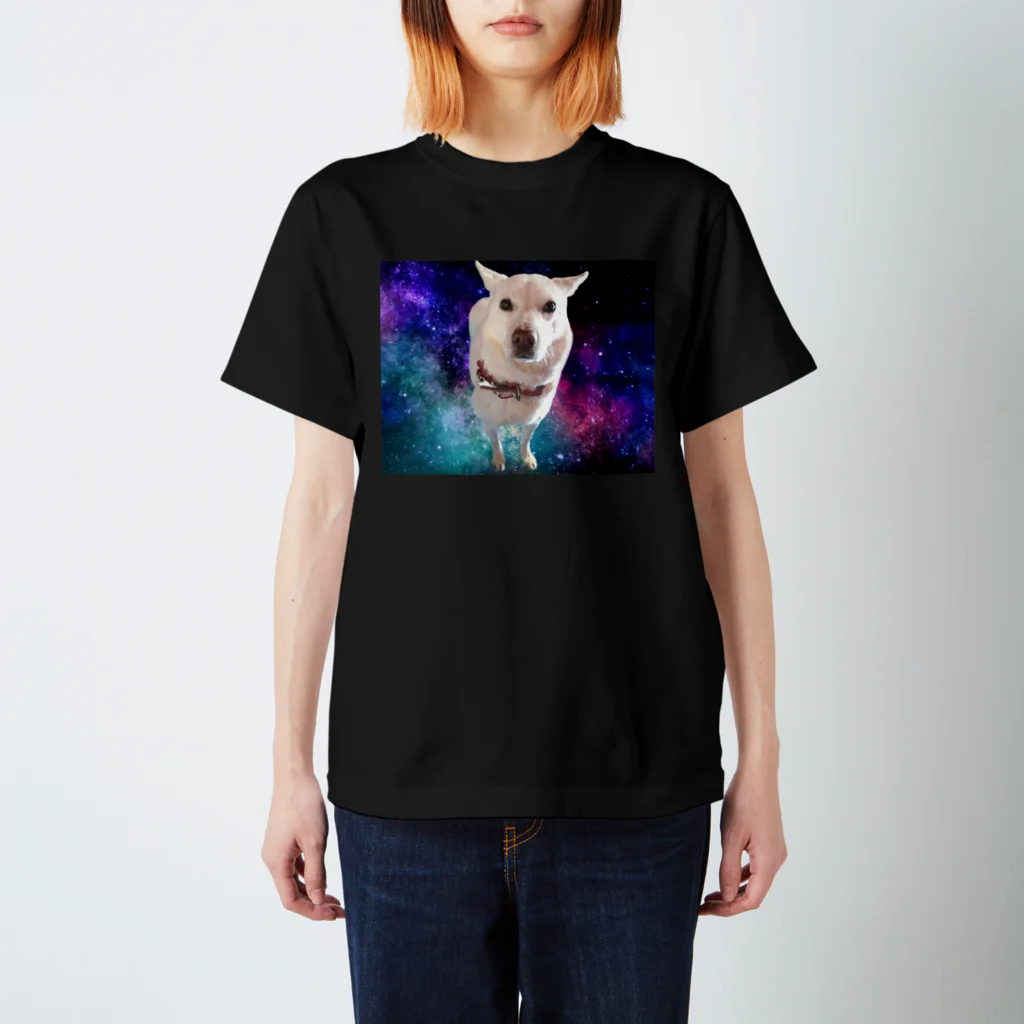 鈴木の宇宙犬・楓ちゃん スタンダードTシャツ