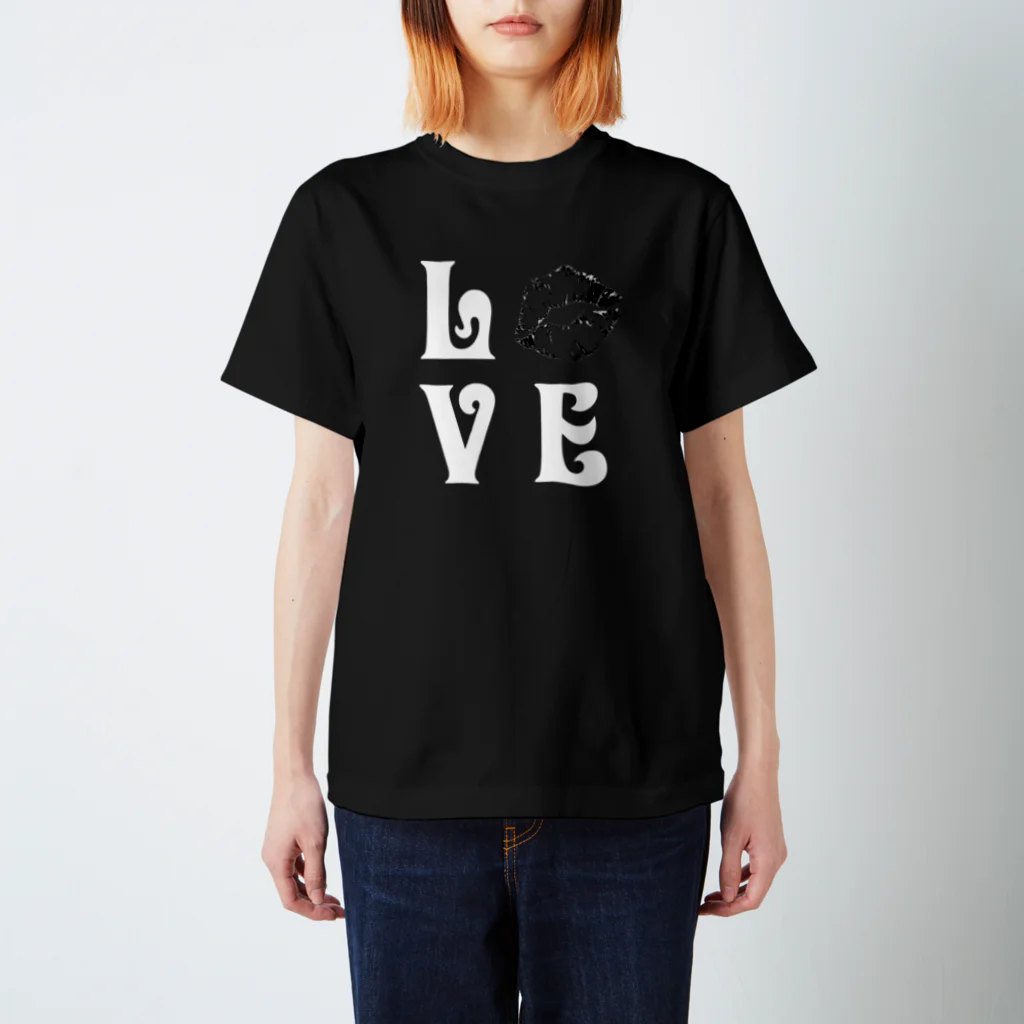 試作 ジェンダーレス ショップのlove スタンダードTシャツ