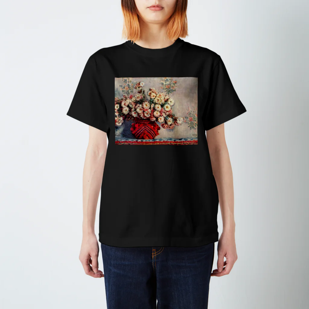 BenjiのStilleben mit Chrysanthemen スタンダードTシャツ