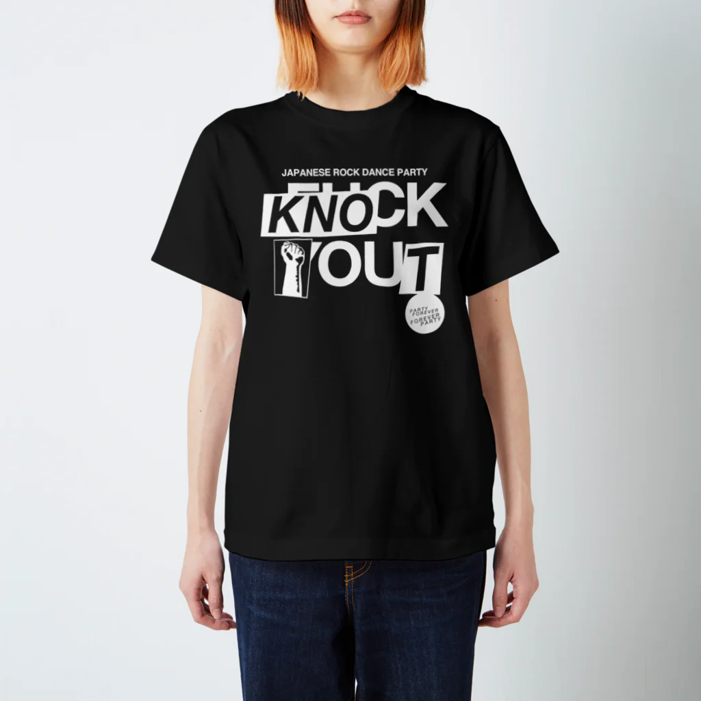 KNOCKOUTJROCKのKNOCK OUT スタンダードTシャツ