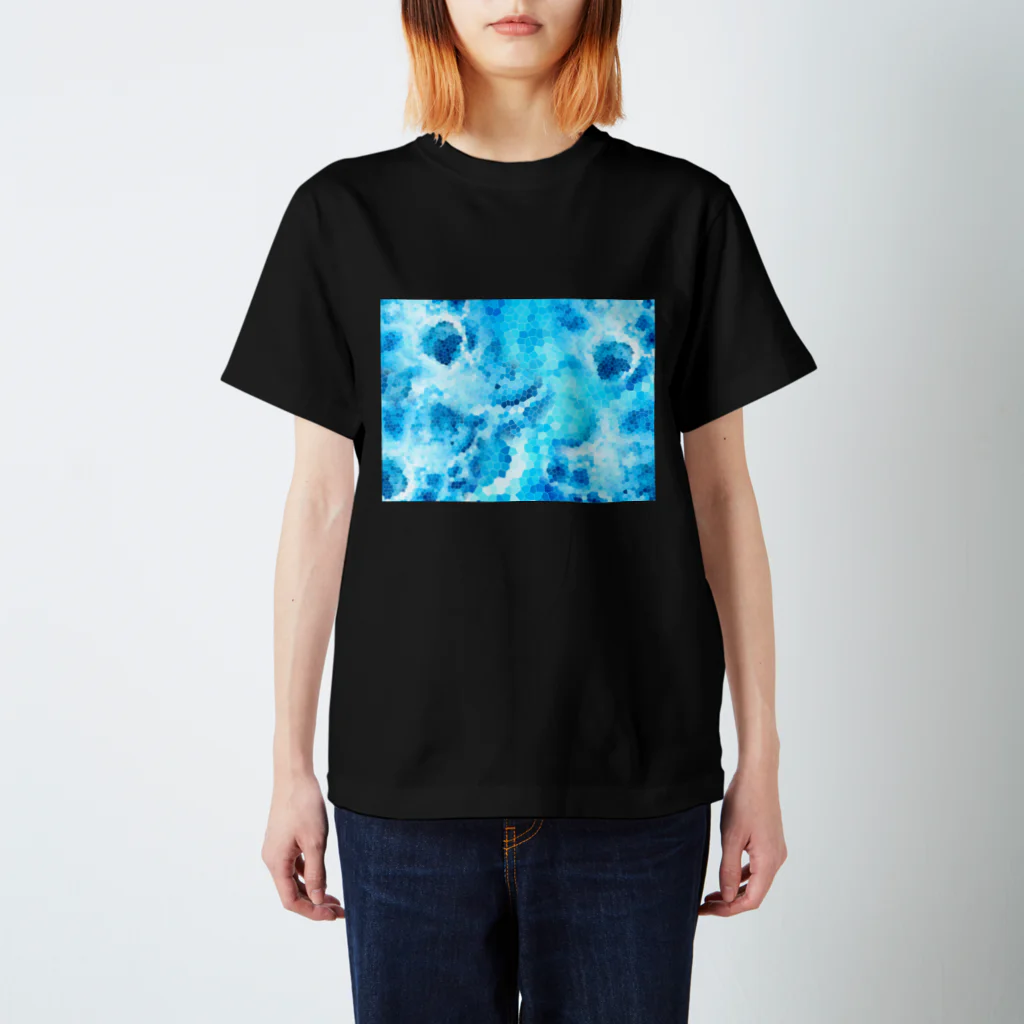 WAMI ARTのラリマーモザイク Regular Fit T-Shirt