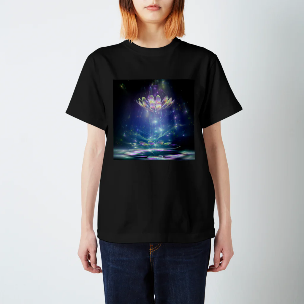 Light of the universeのRainbow powder Regular Fit T-Shirt