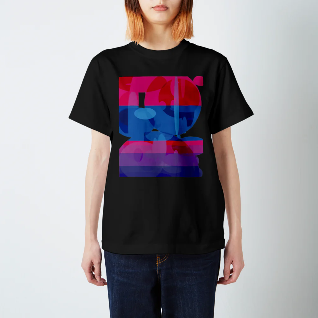 WAMI ARTのネオンアート スタンダードTシャツ