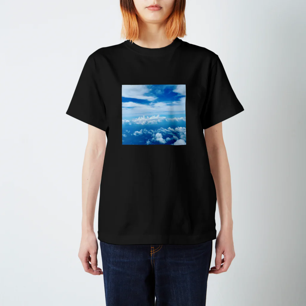 Cafe Lounge & Library pratimākrrm cĥā -ゆるやかな彫刻-のゆるやかな空 スタンダードTシャツ