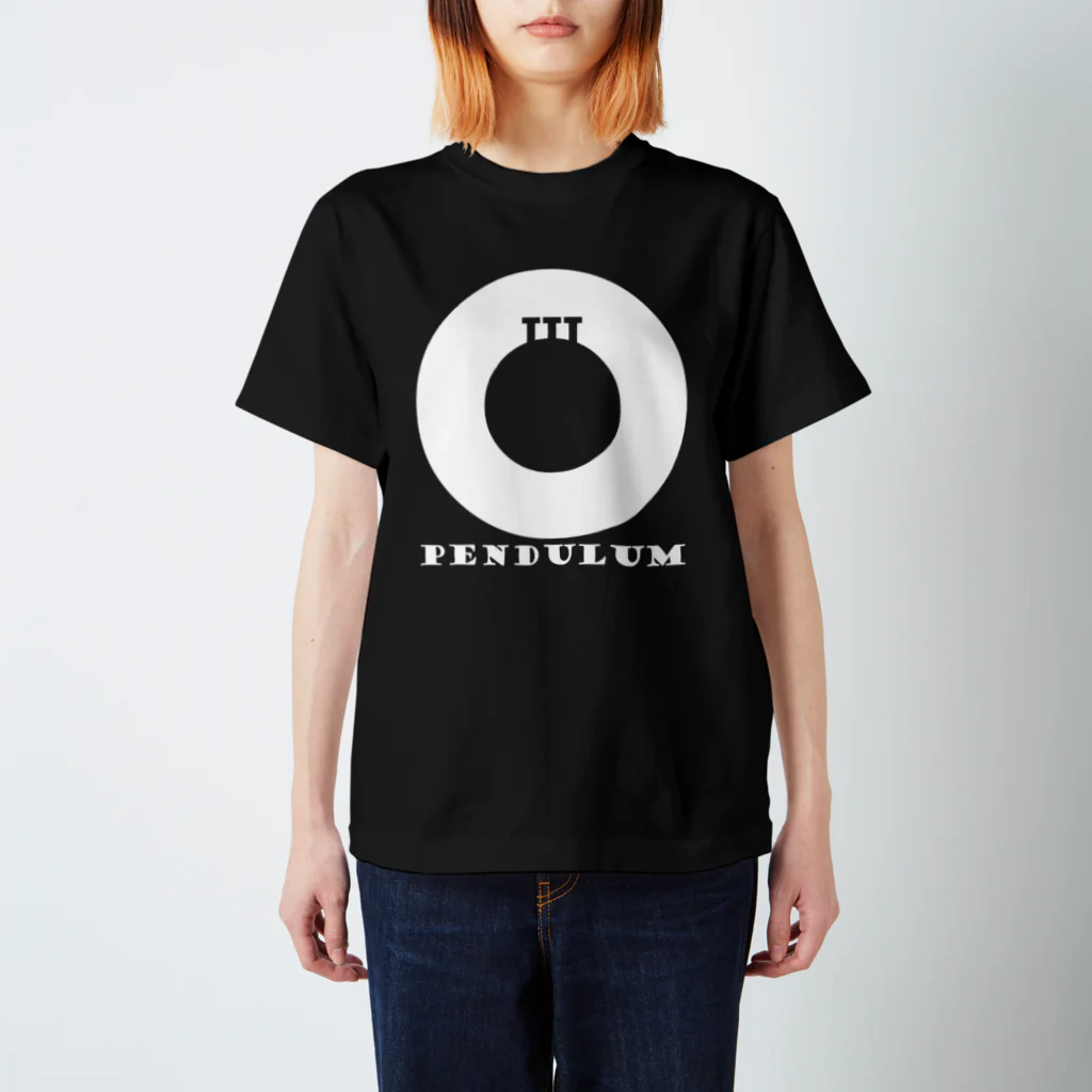 mosmos storeのEnigma Pendulum -white- スタンダードTシャツ