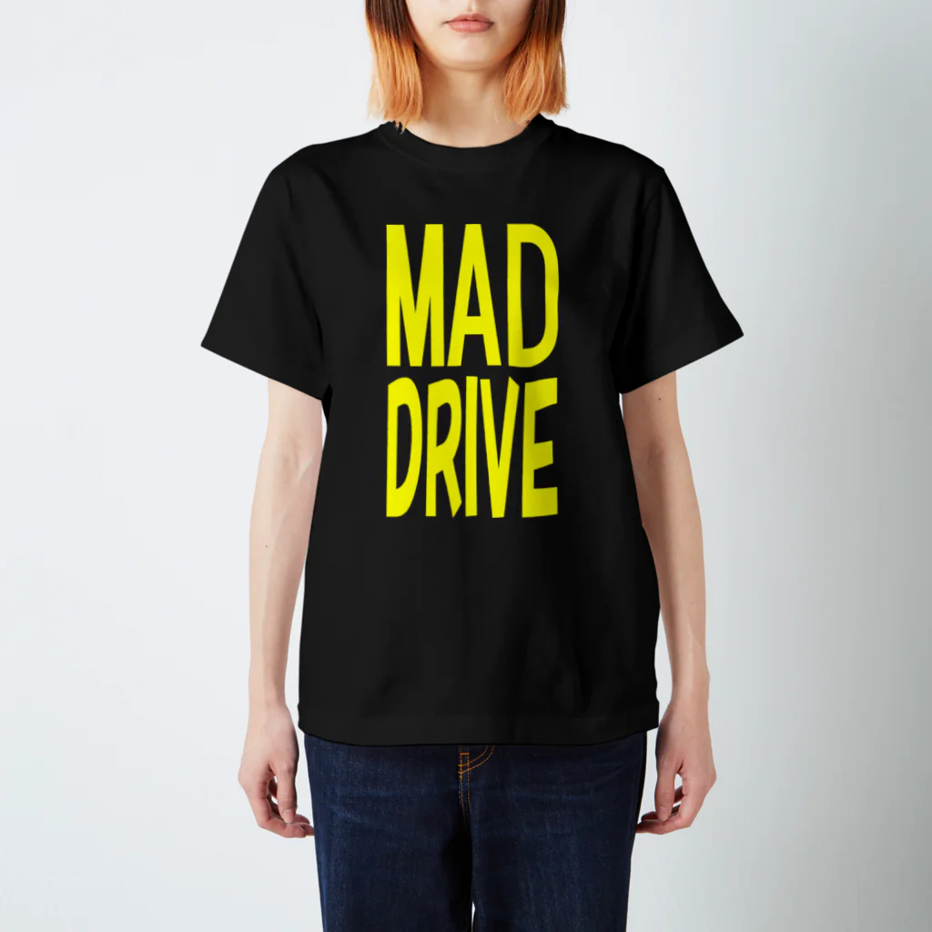 MAD　DRIVEのMAD　DRIVE　シンプルロゴT　イエローver スタンダードTシャツ