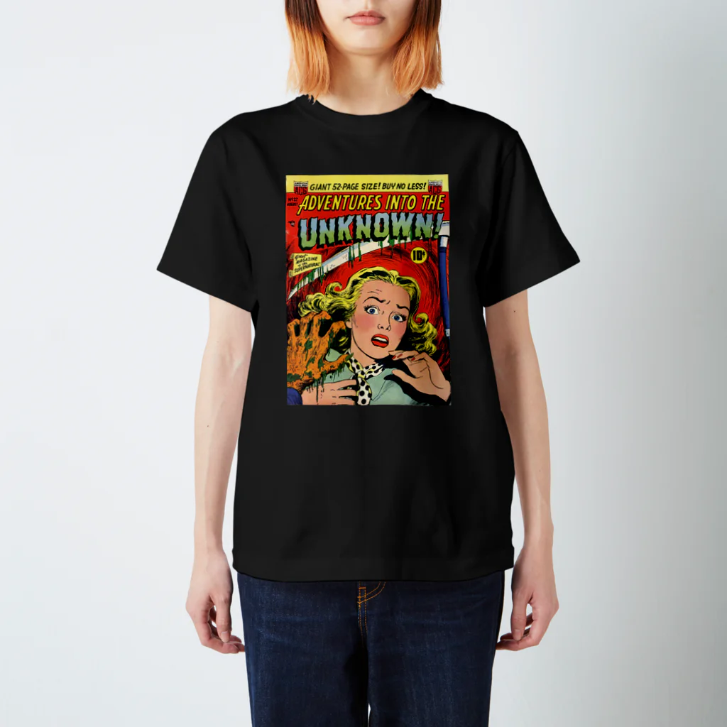 gemgemshopの昔のアメコミの表紙（ホラー） Regular Fit T-Shirt