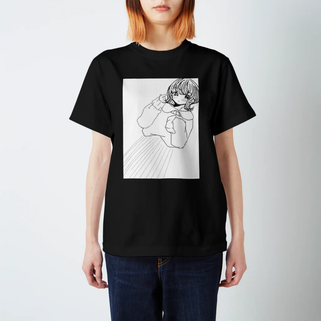 のんちゃん❕のかわいい女の子。 スタンダードTシャツ