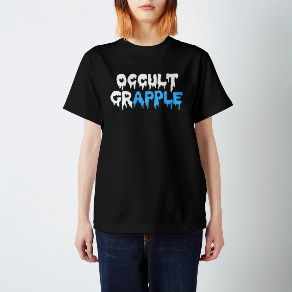 OCCULT GRAPPLEのOCCULT GRAPPLE ロゴTシャツ　青ver Regular Fit T-Shirt