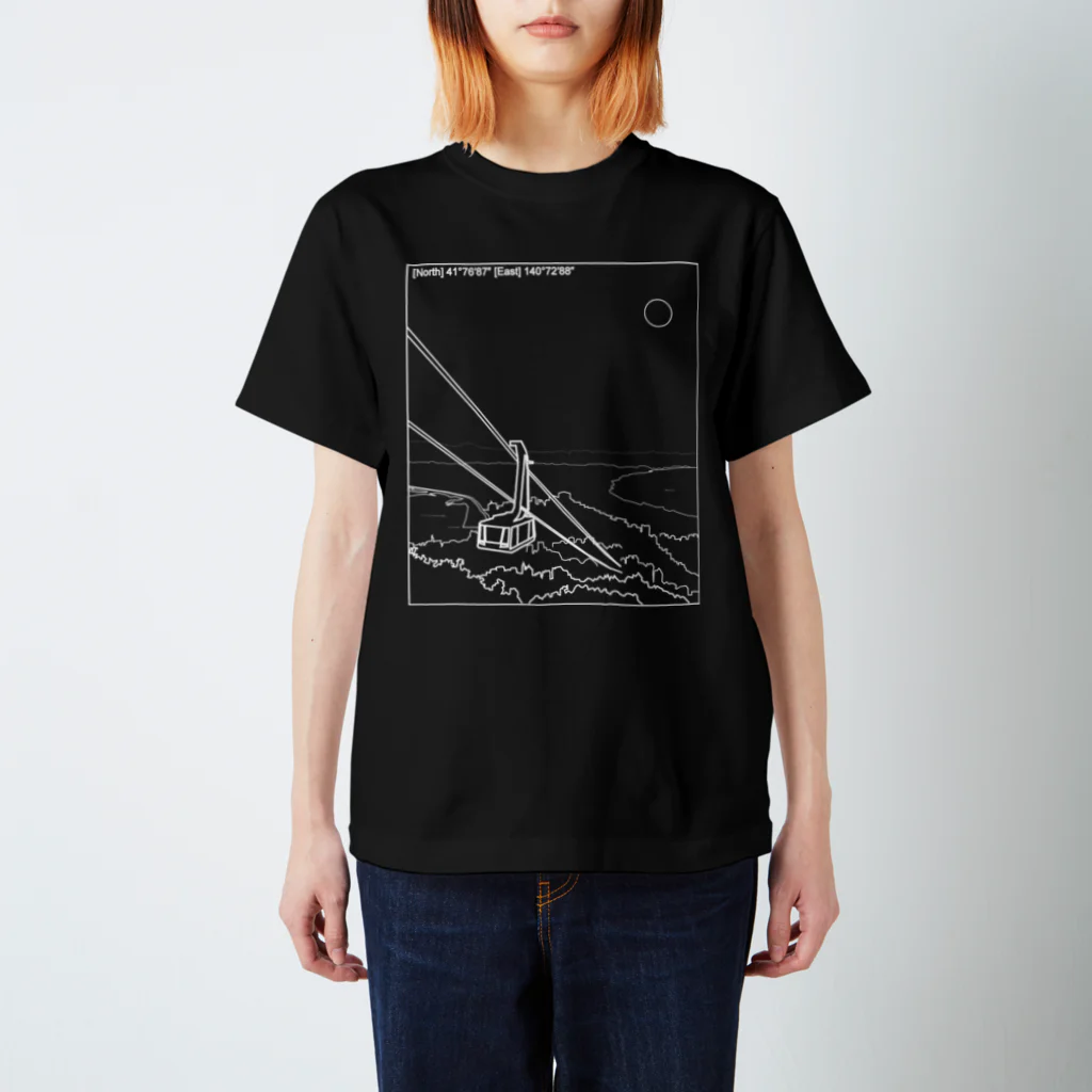 ご当地Tシャツ屋さん⁑HOMETOWN-Tshirtの函館　HAKODATE　CITY　T スタンダードTシャツ