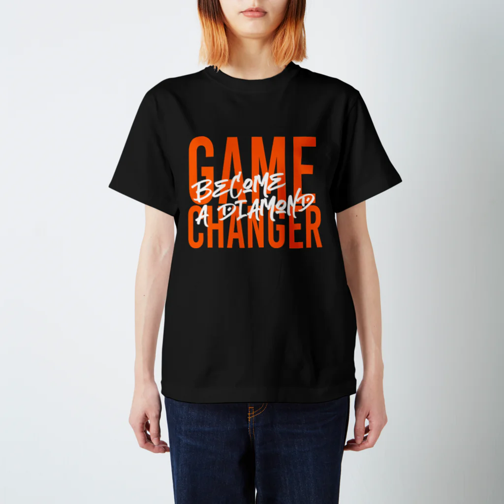 synchronicity storeのGAME CHANGER  W×O スタンダードTシャツ