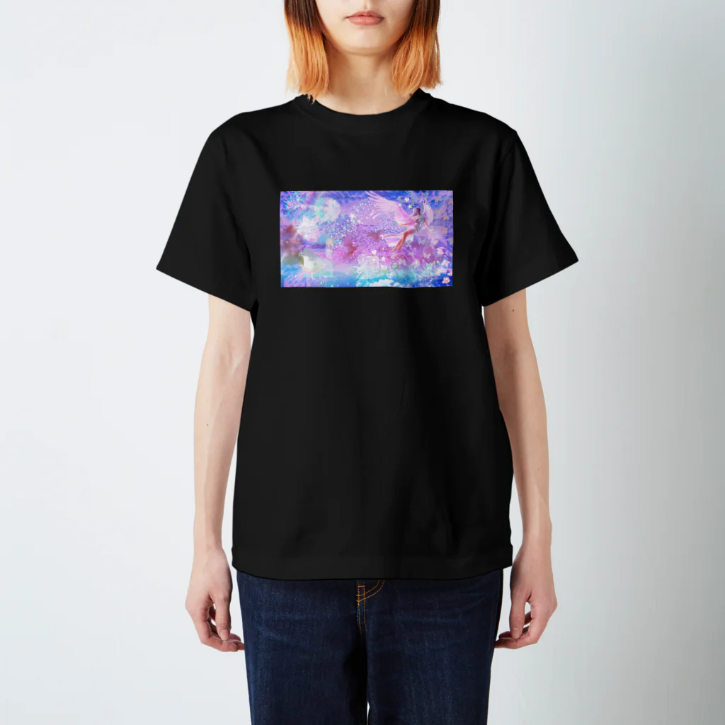 ピーリカの天使さまきらきら スタンダードTシャツ