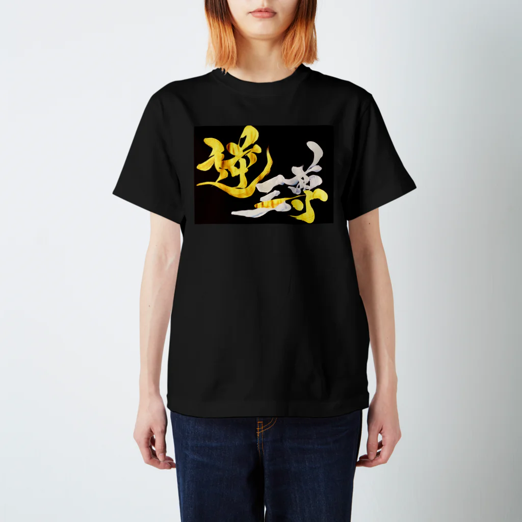 ハヤシライスしか勝たんの逆三尊（濃い色） スタンダードTシャツ