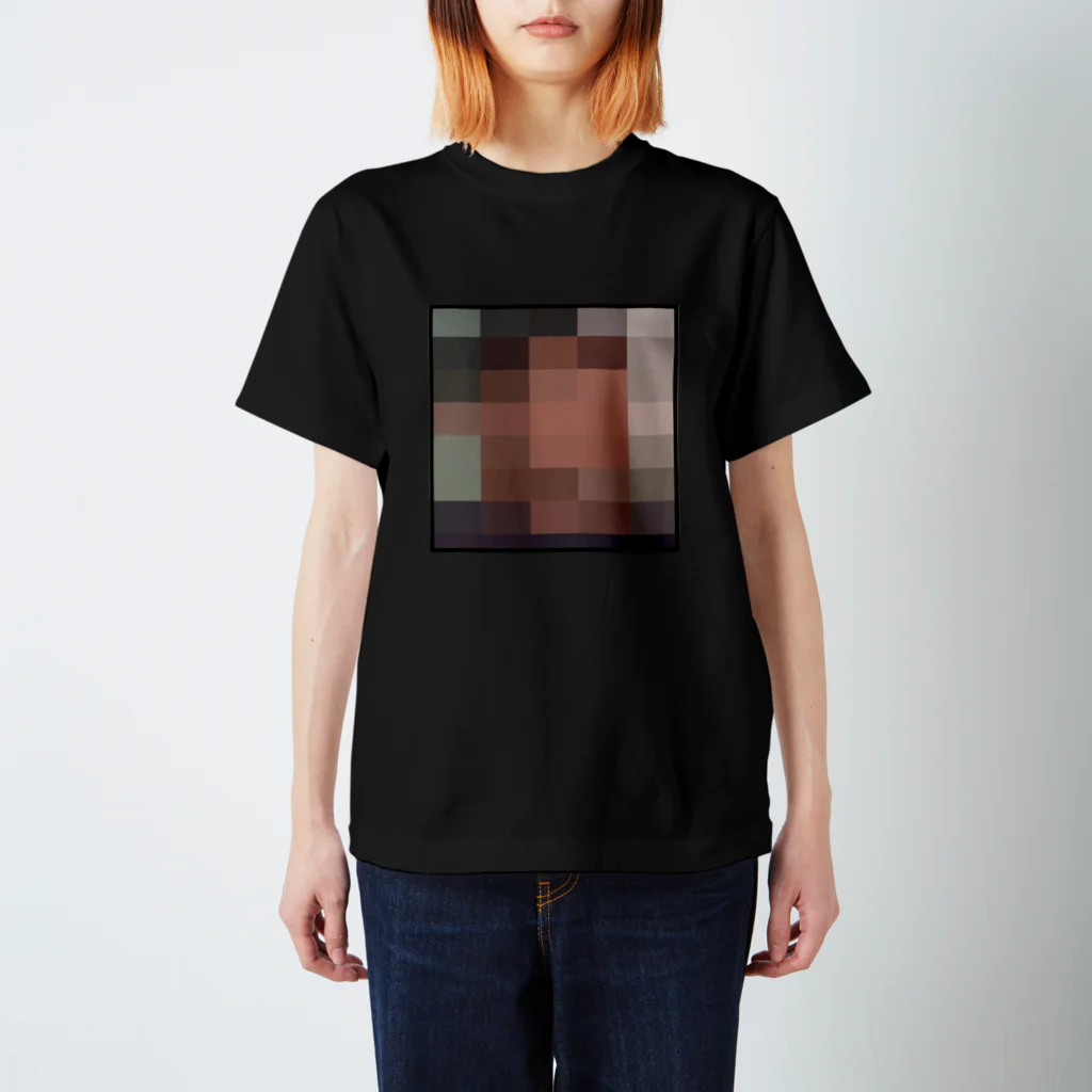 野獣企画114514KBTITのモザイクアート風 Regular Fit T-Shirt