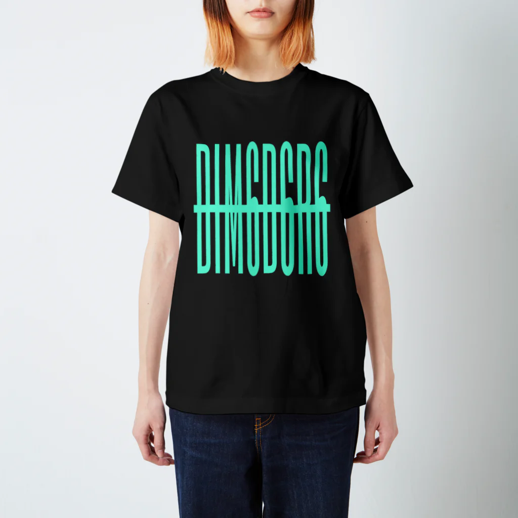 DIMADARA BY VULGAR CIRCUSのDIM6D6R6 mg/DB_46 スタンダードTシャツ