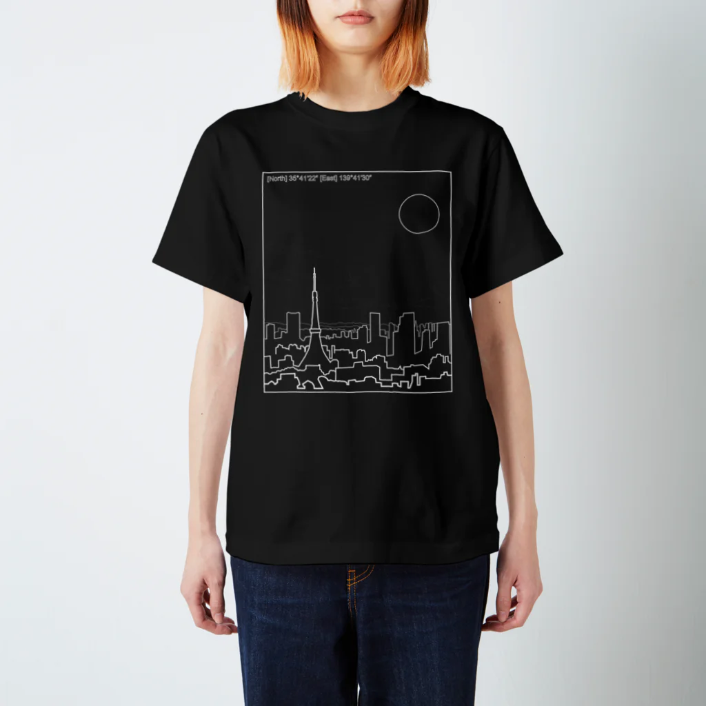 ご当地Tシャツ屋さん⁑HOMETOWN-Tshirtの東京　TOKYO　T スタンダードTシャツ