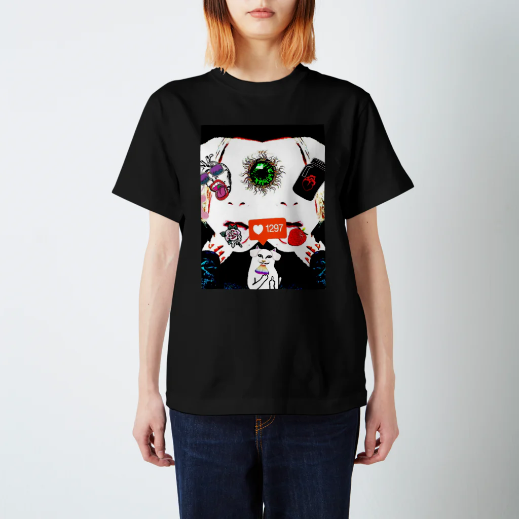 AZUMIのMy monster スタンダードTシャツ