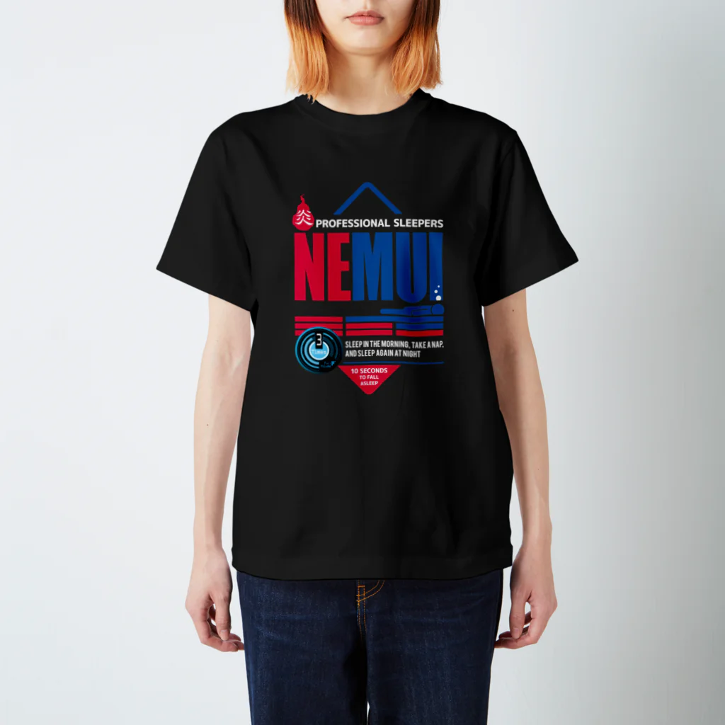 TAKESHI IS TAKESHIのNEMUI スタンダードTシャツ