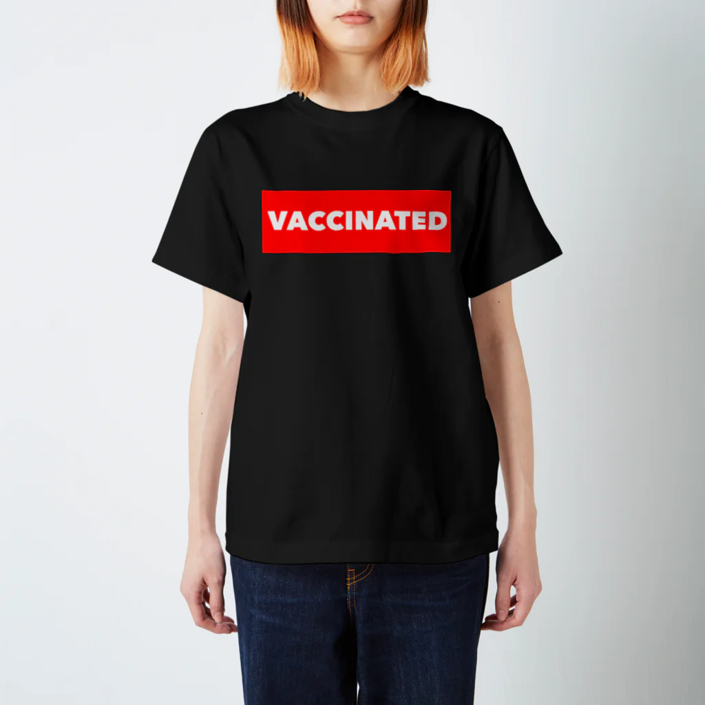 ようこウクレレ yokoukulele.com のVACCINATED スタンダードTシャツ