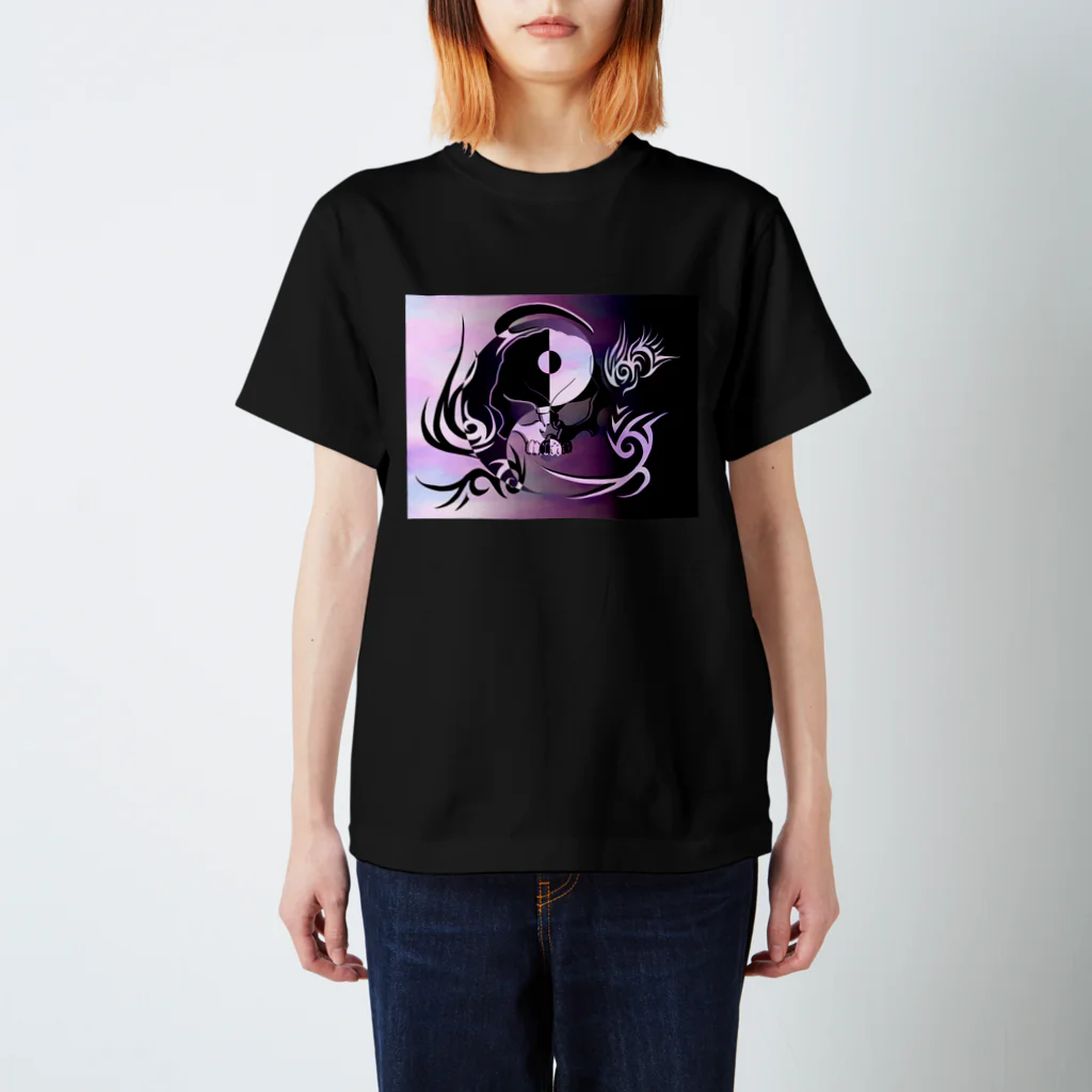 Ａ’ｚｗｏｒｋＳの陰陽　妖(PHANTOM) スタンダードTシャツ