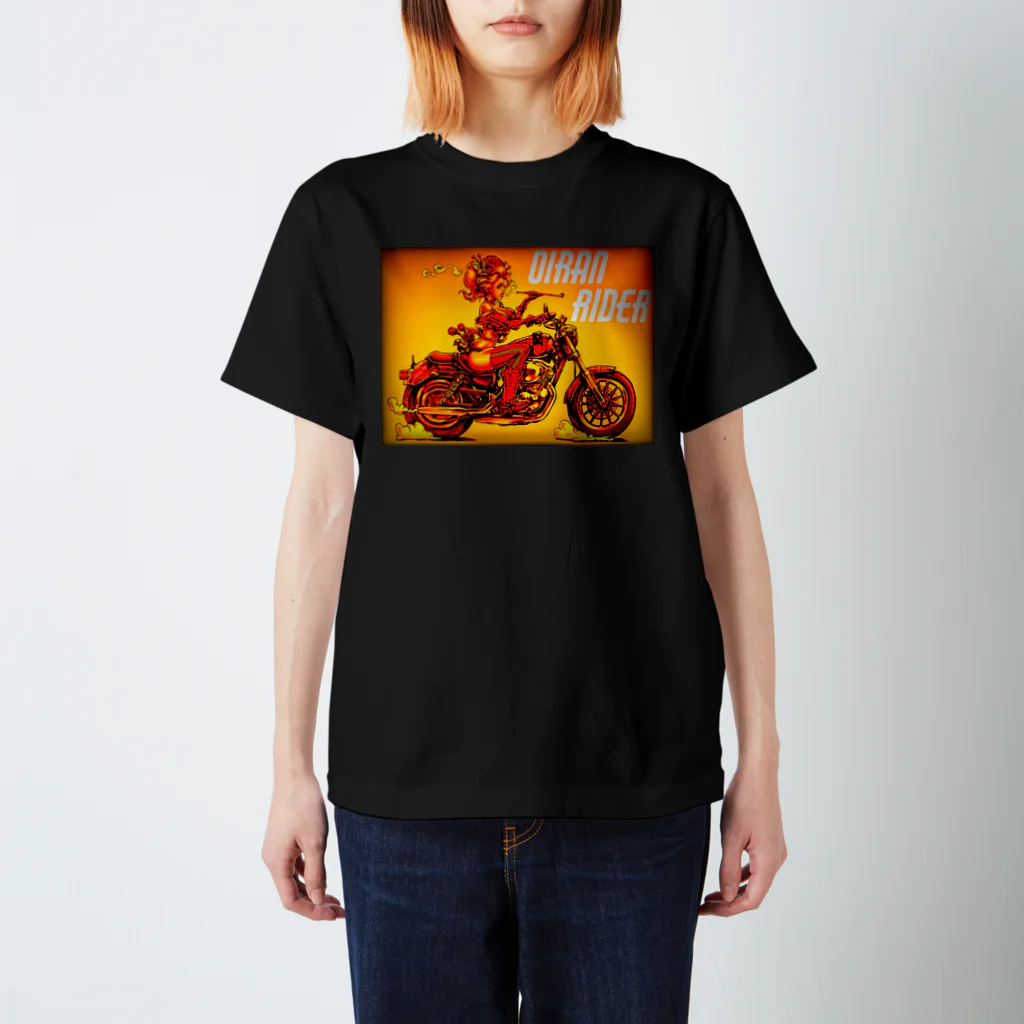 辻秀輝💊HIÐEKI T§UJIの花魁★ライダー スタンダードTシャツ