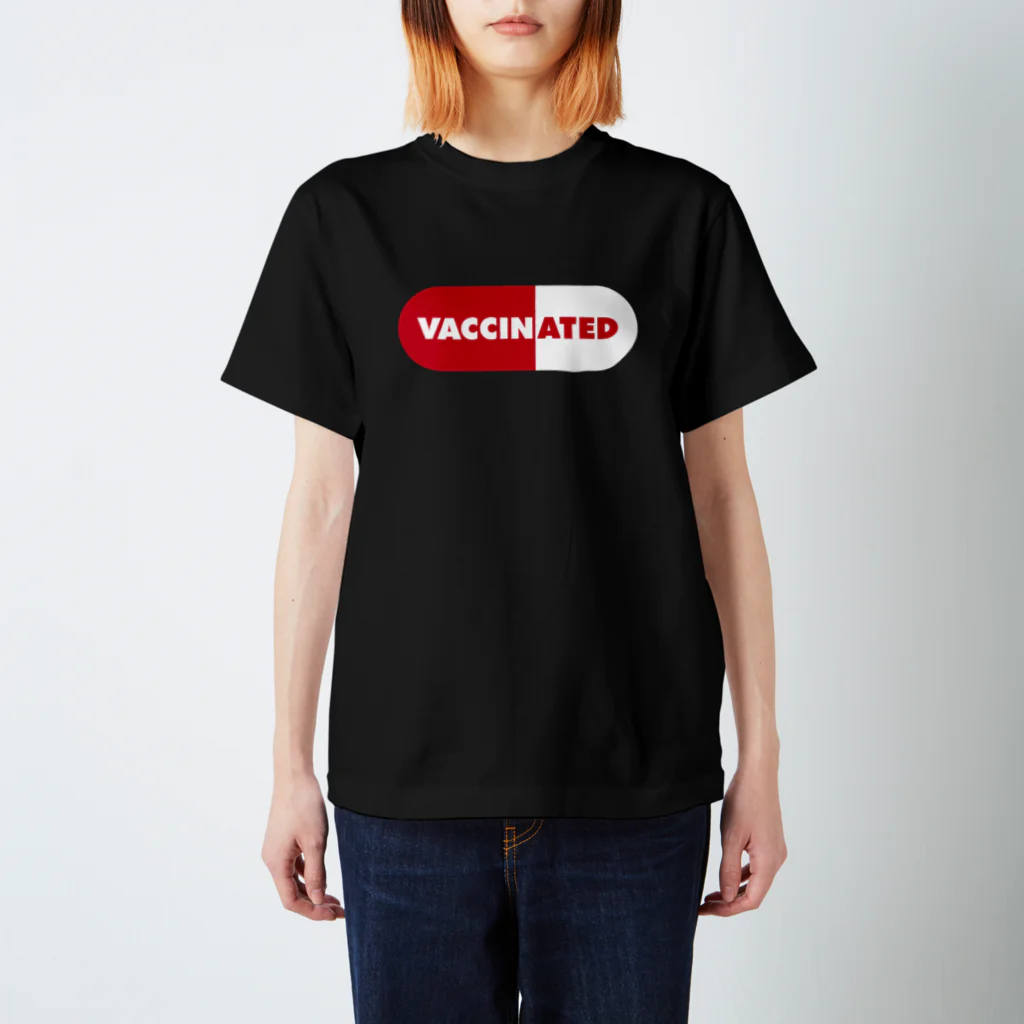 LATE BLOOMER 「レイトブルーマー」のワクチン接種済 vaccinated Regular Fit T-Shirt