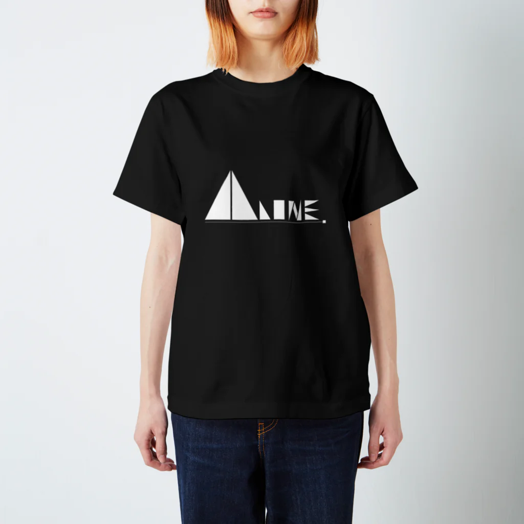 ALONE OFFICIAL STOREの〖白〗「ALONE LOGO Tシャツ」 Regular Fit T-Shirt