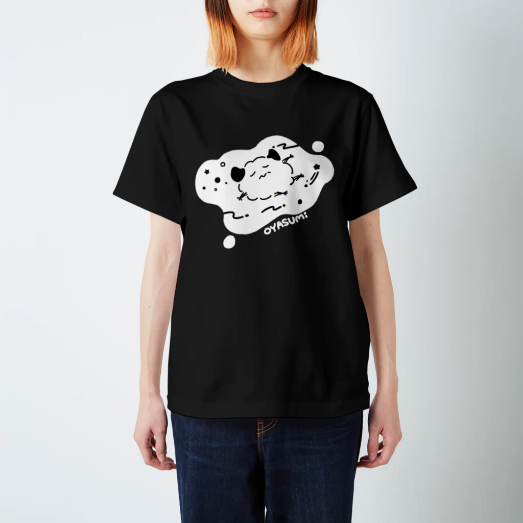 SPACEのおやすみDARY　黒 スタンダードTシャツ