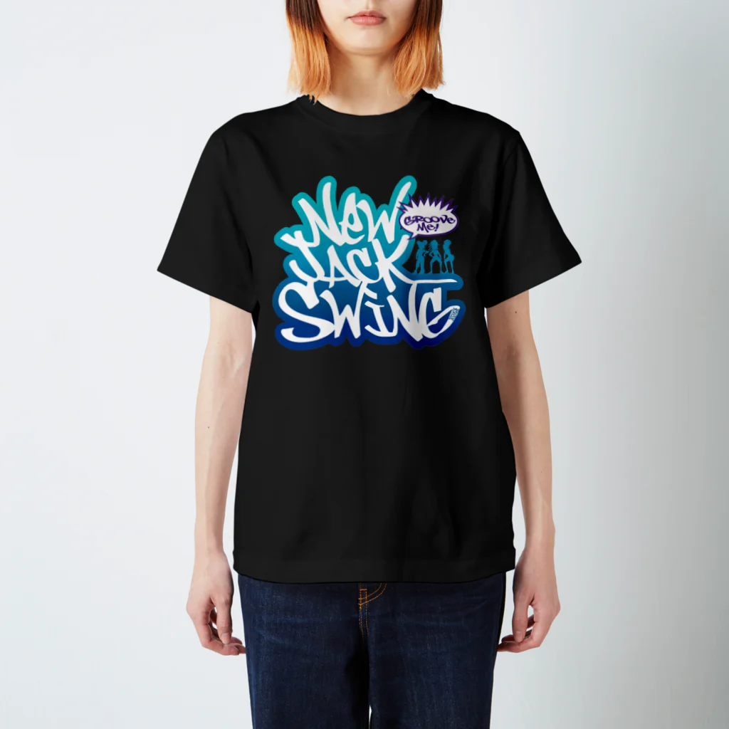 FOXY COLORSのNew Jack Swing blue  スタンダードTシャツ