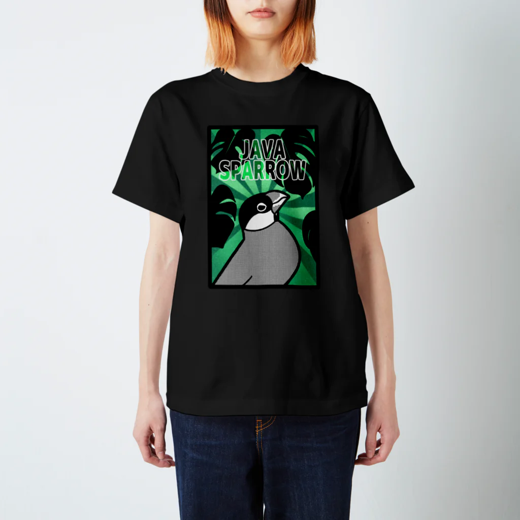 たかはらのトリップ文鳥 スタンダードTシャツ