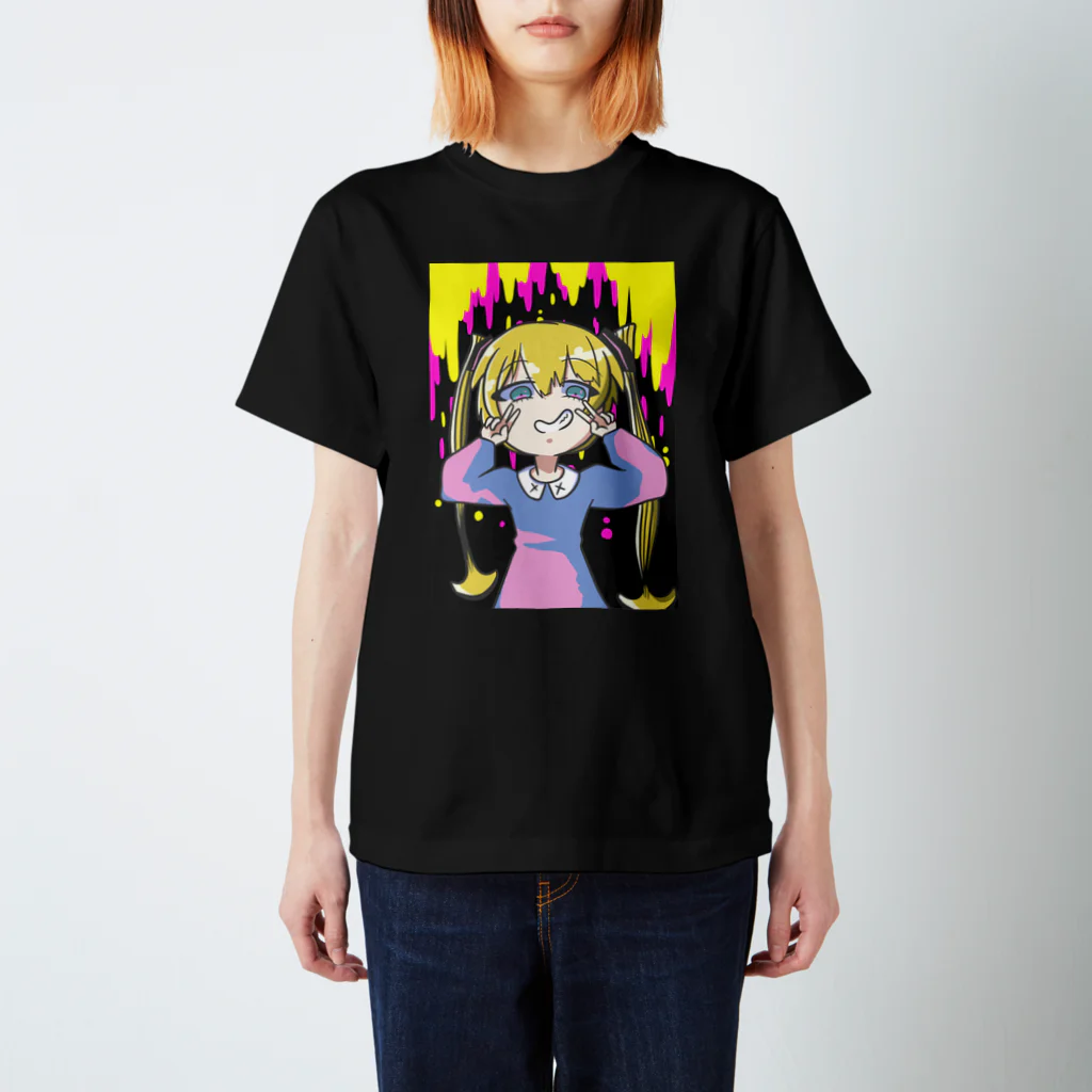 スベスベマンジュウガニの変態少女〈コウガイビル〉 スタンダードTシャツ