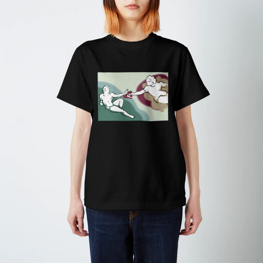 山形屋米店のアダムの創造SNKRS Regular Fit T-Shirt