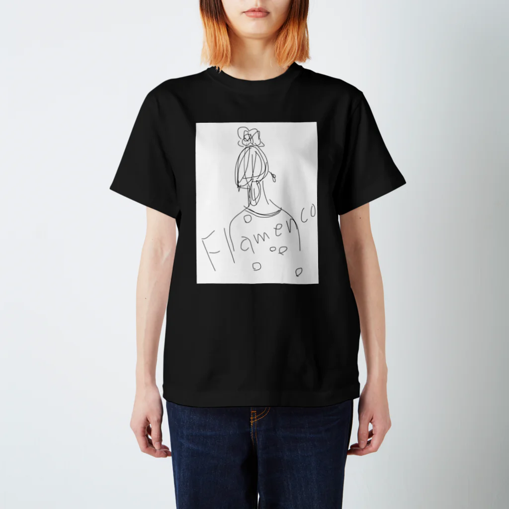 perflaのフラメンコ スタンダードTシャツ