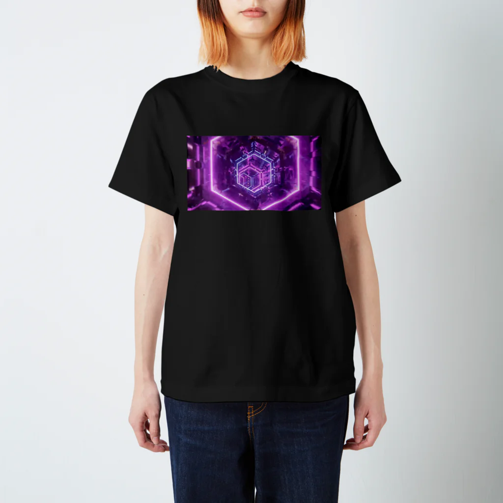 煮豆ZのNeon Regular Fit T-Shirt