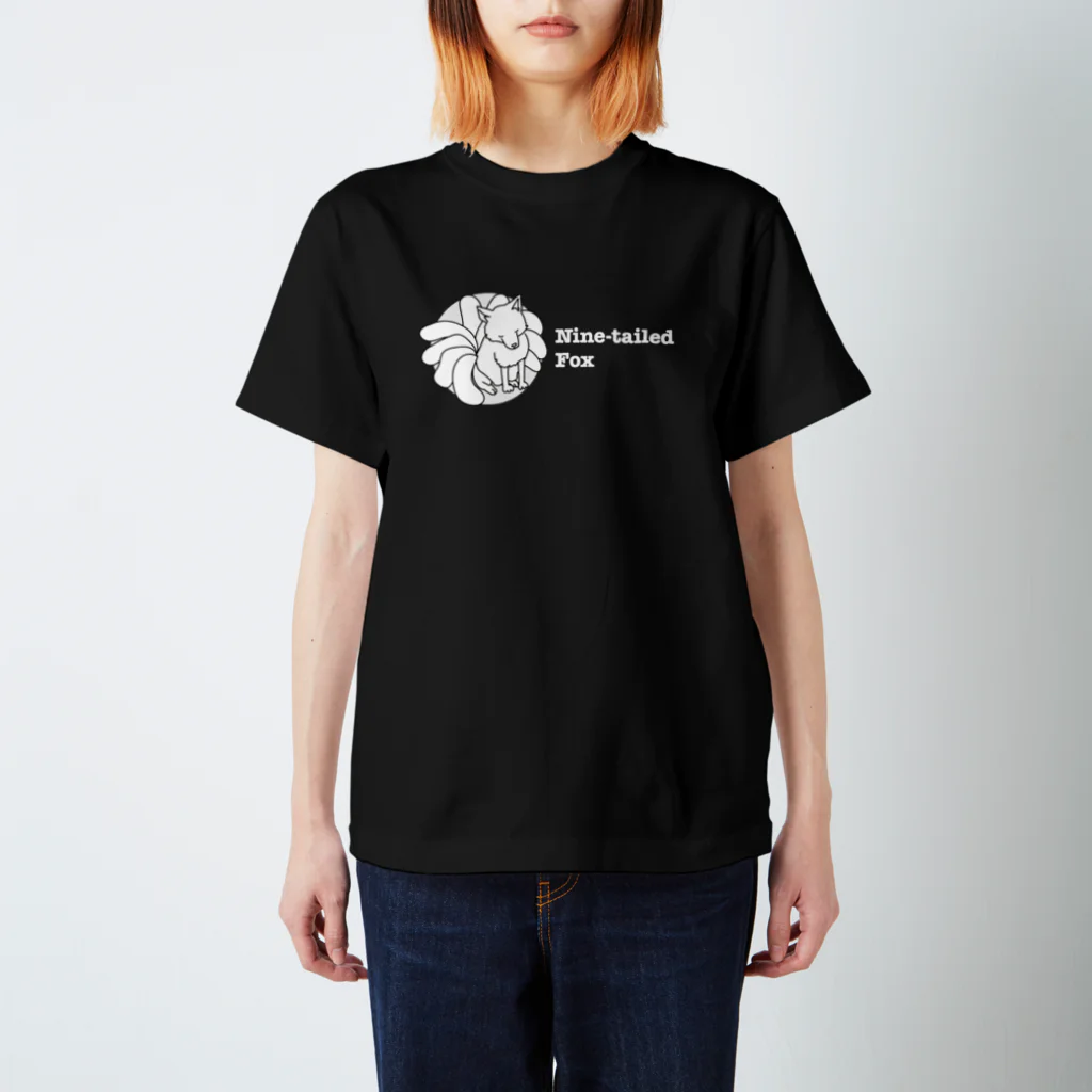 3out-firstの九尾の狐 Regular Fit T-Shirt