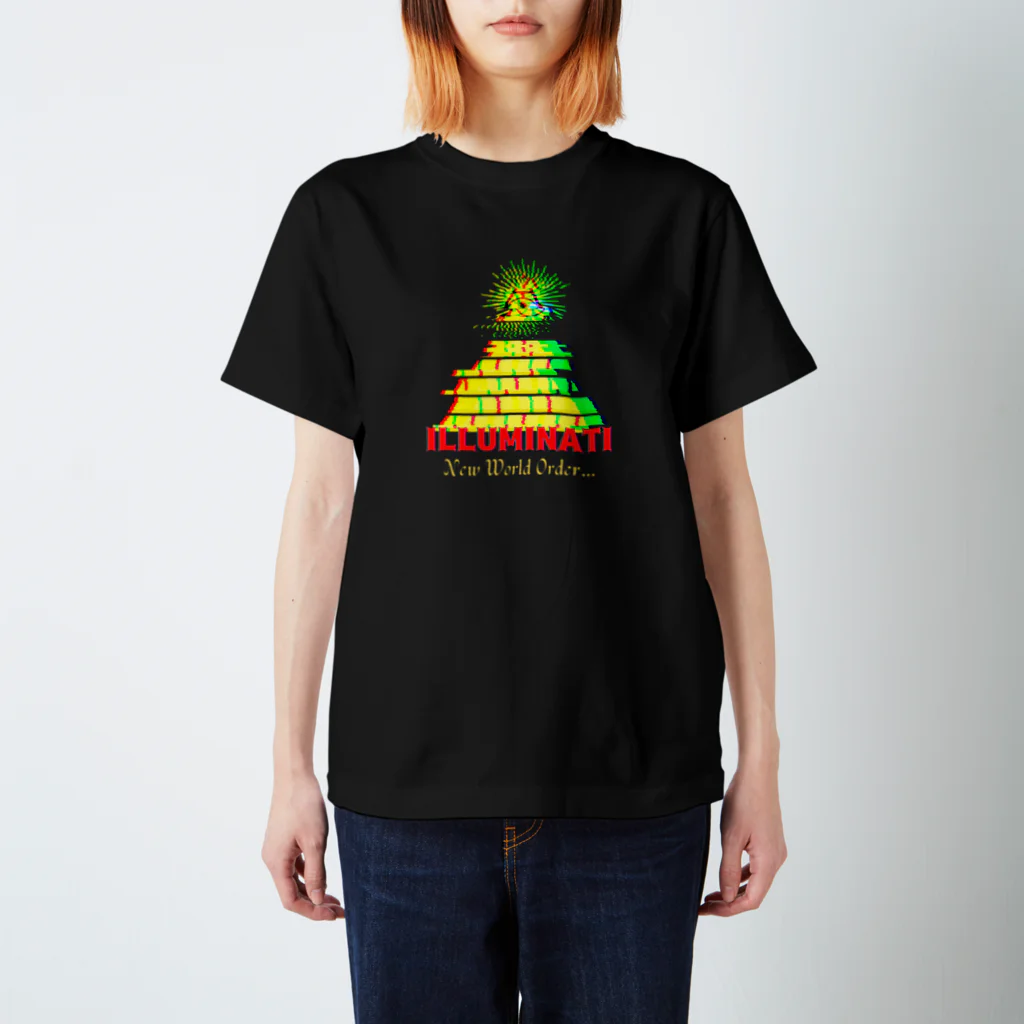 Mystery World Center（ミステリーワールドセンター）のILLUMINATI（イルミナティ） スタンダードTシャツ