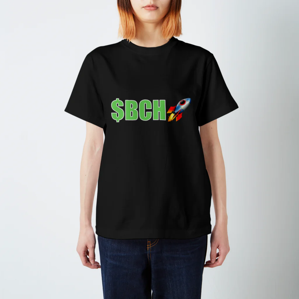 stormcat24さんのRocket $BCH t-shirt スタンダードTシャツ