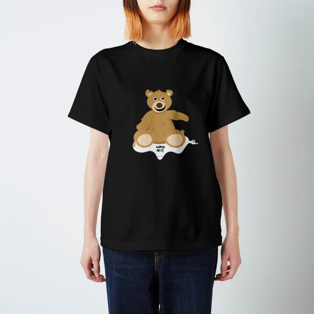 1847のHauted Teddy bear (Dark) Regular Fit T-Shirt