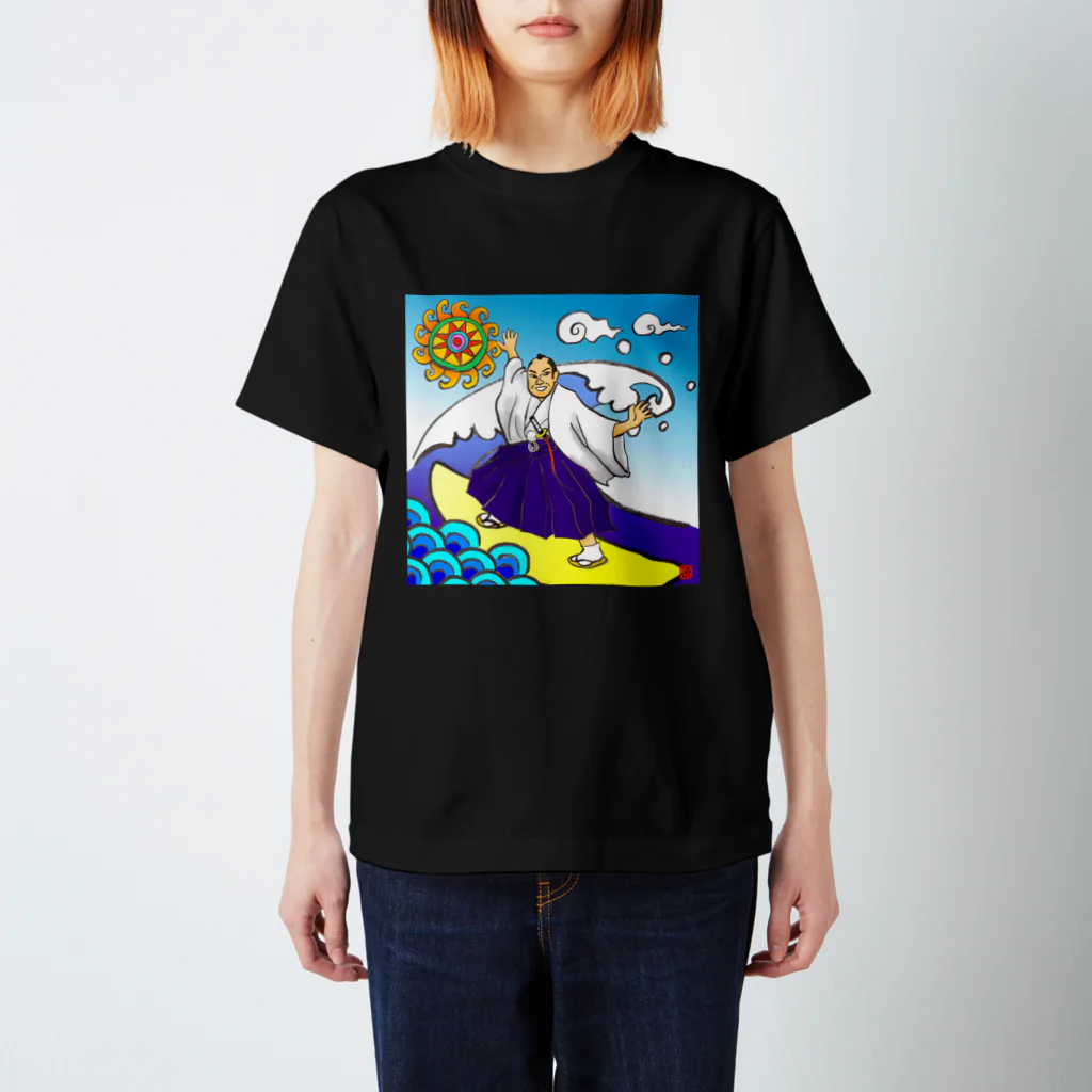 鎹のイノスケの波乗り将軍 スタンダードTシャツ