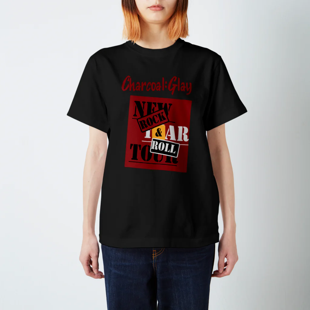 Charcoal:GrayのNew Year Live スタンダードTシャツ