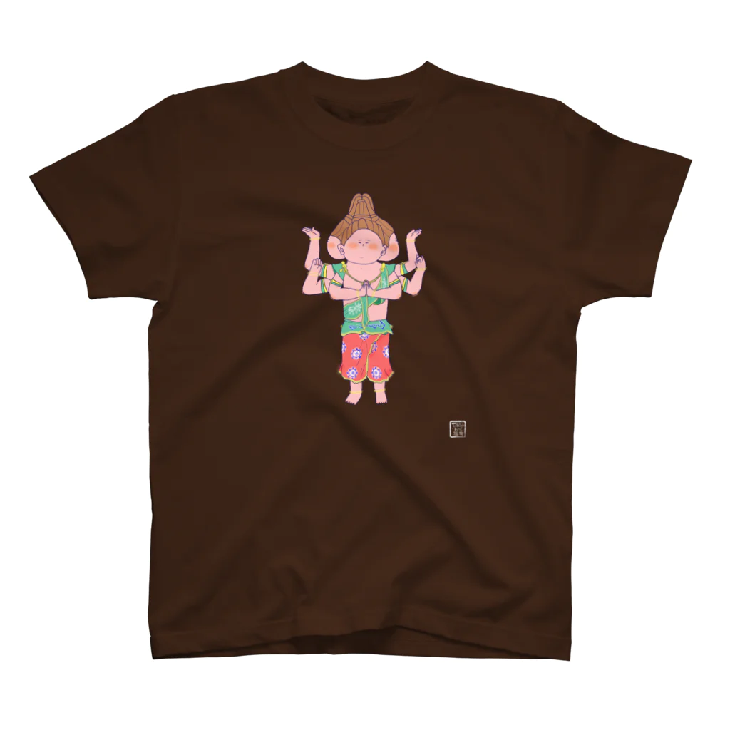 ゆるゆるぶつぞうのあしゅら スタンダードTシャツ