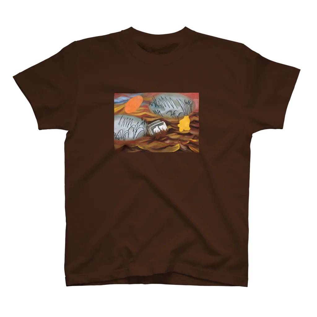 はにわのわのPAINTING / DRAWING Regular Fit T-Shirt