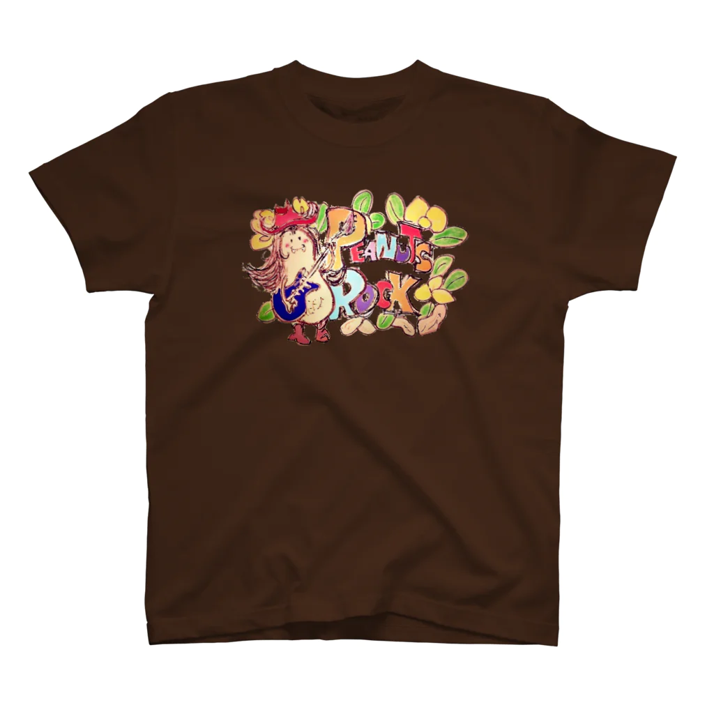 Peanuts Rock ShopのPeanuts Rockちゃん スタンダードTシャツ